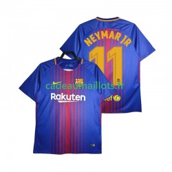 FC Barcelone Maillot avec flocage Neymar JR 11 - Rétro Domicile 2017 2018 ,Homme MC