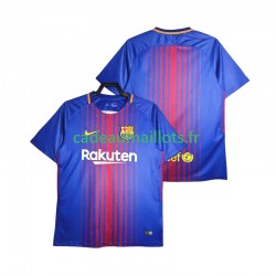 FC Barcelone Maillot avec flocage -8 Rétro Domicile 2016 2017 ,Homme MC