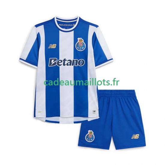 FC Porto Maillot avec flocage Domicile 2025-2026 ,Tenue Enfant MC