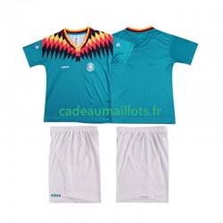 Allemagne Maillot avec flocage Rétro Extérieur 1994 ,Tenue Enfant MC