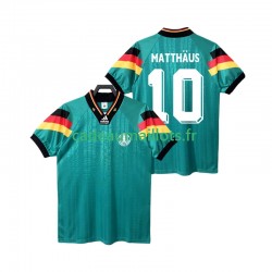 Allemagne Maillot avec flocage MATTHAUS 10 Rétro Extérieur 1992 ,Homme MC