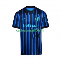 Inter Milan Maillot avec flocage Domicile 2025-2026 ,Homme MC