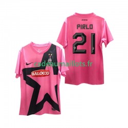 Juventus Maillot avec flocage Andrea Pirlo 21 - Rétro Extérieur 2011 2012 ,Homme MC