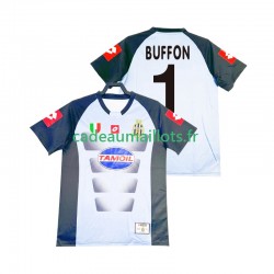 Juventus Maillot avec flocage Buffon 1 Gardien Rétro Domicile 2002-2003 ,Homme MC