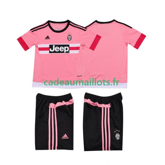 Juventus Maillot avec flocage Rétro Extérieur 2015 2016 ,Tenue Enfant MC