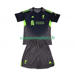 Liverpool Maillot avec flocage Gardien Domicile 2025-2026 ,Tenue Enfant MC