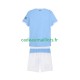 Manchester City Maillot avec flocage Domicile 2025-2026 ,Tenue Enfant MC