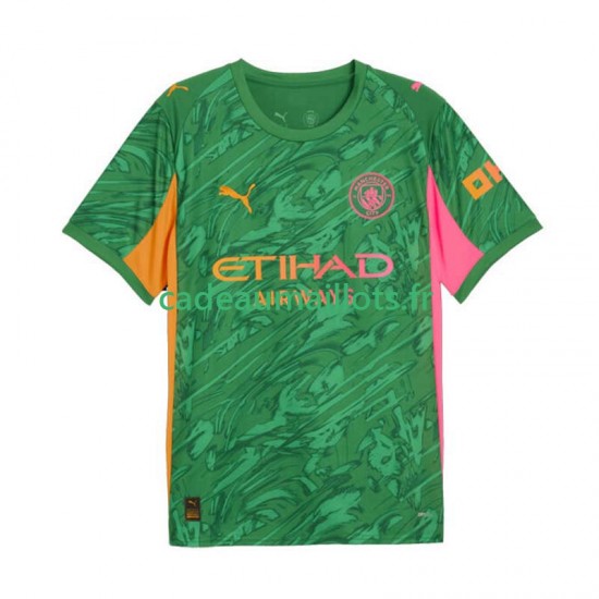 Manchester City Maillot avec flocage Gardien Domicile 2025-2026 ,Homme MC