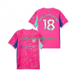 Manchester City Maillot avec flocage ORTEGA MORENO 18 Gardien Extérieur 2025-2026 ,Homme MC