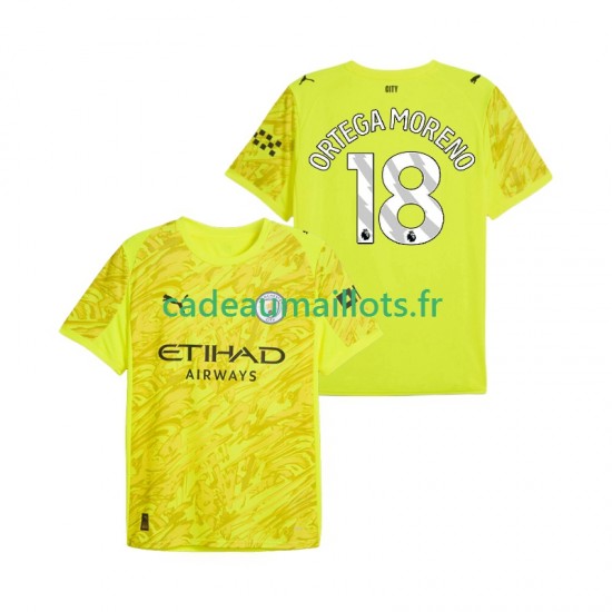 Manchester City Maillot avec flocage ORTEGA MORENO 18 Gardien 3ème 2025-2026 ,Homme MC Manchester City Maillot avec flocage ORTEGA MORENO 18 Gardien 3ème 2025-2026 ,Homme MC