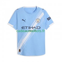 Manchester City Maillot avec flocage Domicile 2025-2026 ,Homme MC