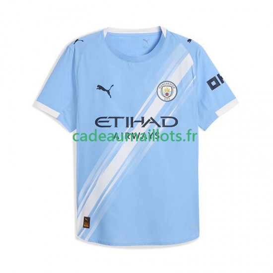 Manchester City Maillot avec flocage Domicile 2025-2026 ,Homme MC