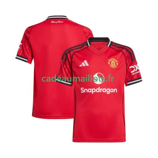 Manchester United Maillot avec flocage Domicile 2025-2026 ,Homme MC