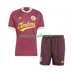 Portland Timbers Maillot avec flocage 3ème 2024 ,Tenue Enfant MC