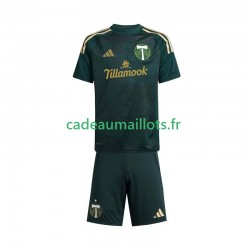 Portland Timbers Maillot avec flocage Domicile 2025 ,Tenue Enfant MC