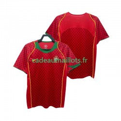 Portugal Maillot avec flocage Rétro Domicile 1999 ,Homme MC