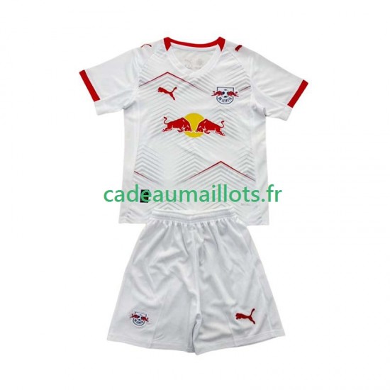 RB Leipzig Maillot avec flocage Domicile 2025-2026 ,Tenue Enfant MC