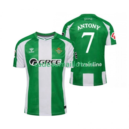 Real Betis Maillot avec flocage Antony 7 Domicile 2025-2026 ,Homme MC