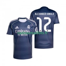 Real Madrid Maillot avec flocage Alexander-Arnold 12 Extérieur 2025-2026 ,Homme MC