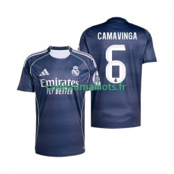 Real Madrid Maillot avec flocage Camavinga 6 Extérieur 2025-2026 ,Homme MC
