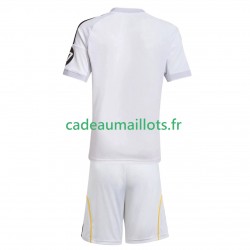 Real Madrid Maillot avec flocage Domicile 2025-2026 ,Tenue Enfant MC