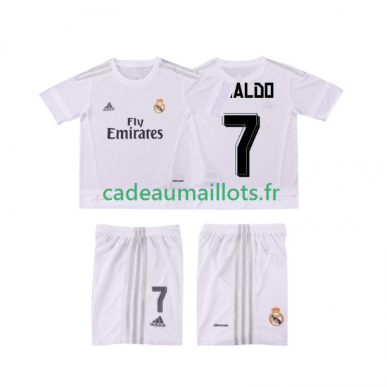 Real Madrid Maillot avec flocage Cristiano Ronaldo 7 Rétro Domicile 2015 2016 ,Tenue Enfant MC Real Madrid Maillot avec flocage Cristiano Ronaldo 7 Rétro Domicile 2015 2016 ,Tenue Enfant MC