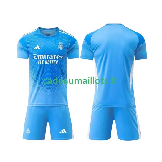 Real Madrid Maillot avec flocage Gardien Domicile 2025-2026 ,Tenue Enfant MC Real Madrid Maillot avec flocage Gardien Domicile 2025-2026 ,Tenue Enfant MC