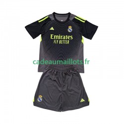 Real Madrid Maillot avec flocage Gardien 3ème 2025-2026 ,Tenue Enfant MC