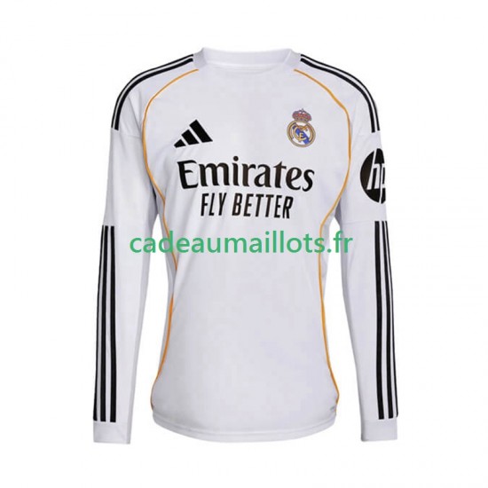 Real Madrid Maillot avec flocage Domicile 2025-2026 ,Homme ML