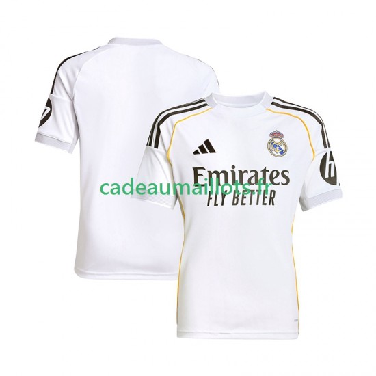 Real Madrid Maillot avec flocage Domicile 2025-2026 ,Homme MC