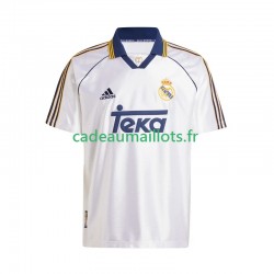 Real Madrid Maillot avec flocage - Rétro Domicile 2002 2022 ,Homme MC