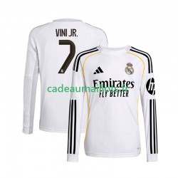 Real Madrid Maillot avec flocage Vinicius Junior 7 Domicile 2025-2026 ,Homme ML
