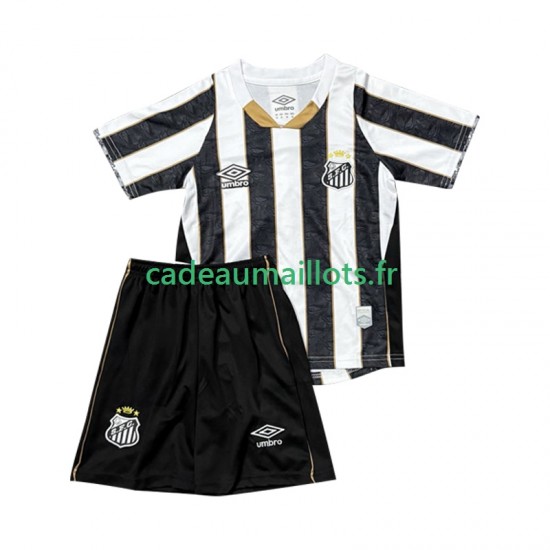 Santos FC Maillot avec flocage Extérieur 2025-2026 ,Tenue Enfant MC