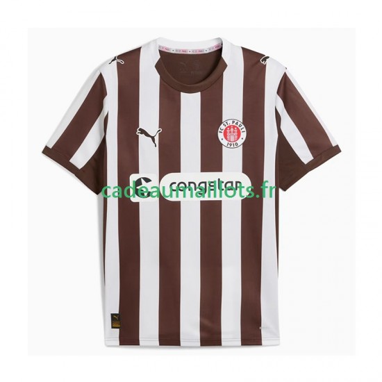 Maillot avec flocage St. Pauli Domicile 2025-2026 ,Homme MC