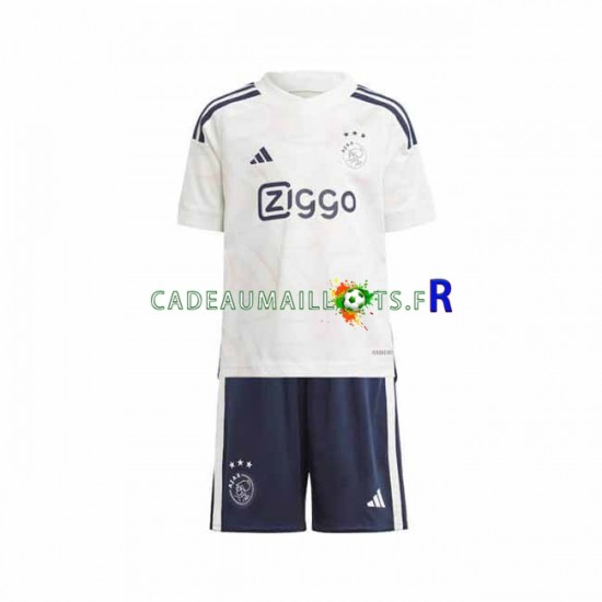 Ajax Amsterdam Maillot avec flocage Extérieur 2023-2024 ,Tenue Enfant MC