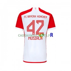 Bayern Munich Maillot avec flocage Jamal Musiala 42 Domicile 2023-2024 ,Homme MC