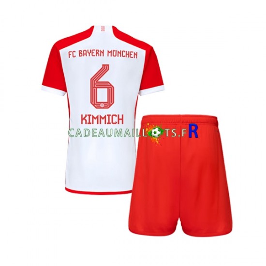 Bayern Munich Maillot avec flocage Joshua Kimmich 6 Domicile 2023-2024 ,Tenue Enfant MC