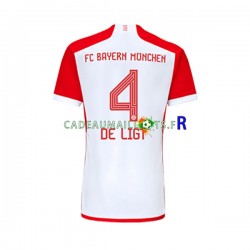 Bayern Munich Maillot avec flocage Matthijs de Ligt 4 Domicile 2023-2024 ,Homme MC