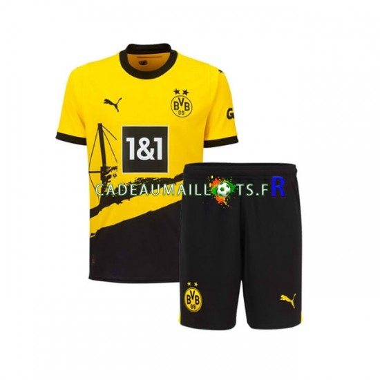 Borussia Dortmund Maillot avec flocage Domicile 2023-2024 ,Tenue Enfant MC