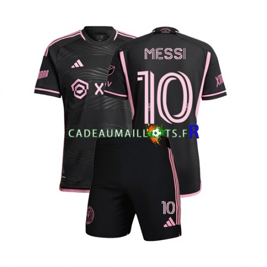 InterMiami Maillot avec flocage Lionel Messi 10 Extérieur 2023 ,Tenue Enfant MC