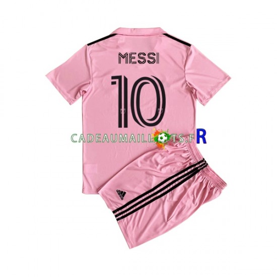 InterMiami Maillot avec flocage Lionel Messi 10 Domicile 2023 ,Tenue Enfant MC