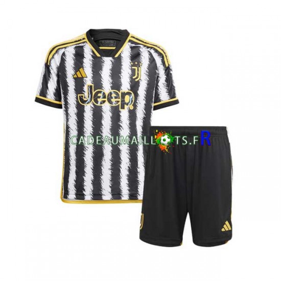 Juventus Maillot avec flocage Domicile 2023-2024 ,Tenue Enfant MC