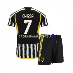 Juventus Maillot avec flocage Federico Chiesa 7 Domicile 2023-2024 ,Tenue Enfant MC Juventus Maillot avec flocage Federico Chiesa 7 Domicile 2023-2024 ,Tenue Enfant MC