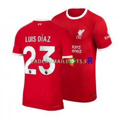 Liverpool Maillot avec flocage Luis Diaz 23 Domicile 2023-2024 ,Homme MC