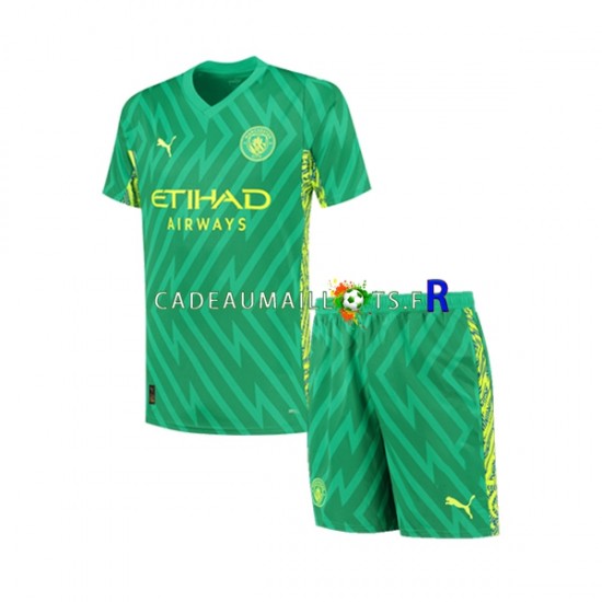 Manchester City Maillot avec flocage Gardien Domicile 2023-2024 ,Tenue Enfant MC