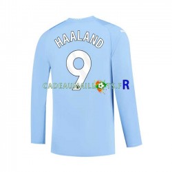 Manchester City Maillot avec flocage Haaland 9 Domicile 2023-2024 ,Homme ML