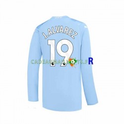 Manchester City Maillot avec flocage J. ALVAREZ 19 Domicile 2023-2024 ,Homme ML