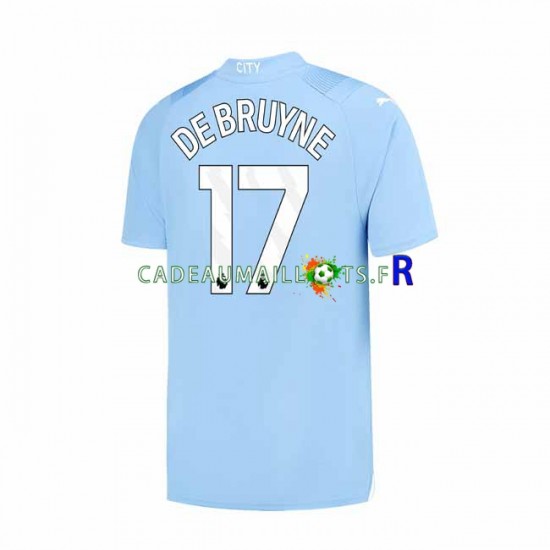 Manchester City Maillot avec flocage Kevin De Bruyne 17 Domicile 2023-2024 ,Homme MC