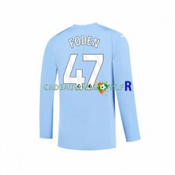 Manchester City Maillot avec flocage Phil Foden 47 Domicile 2023-2024 ,Homme ML