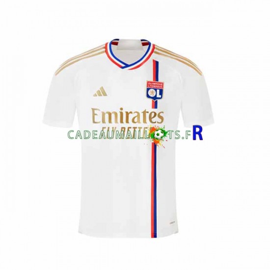 Olympique Lyonnais Maillot avec flocage Domicile 2023-2024 ,Homme MC